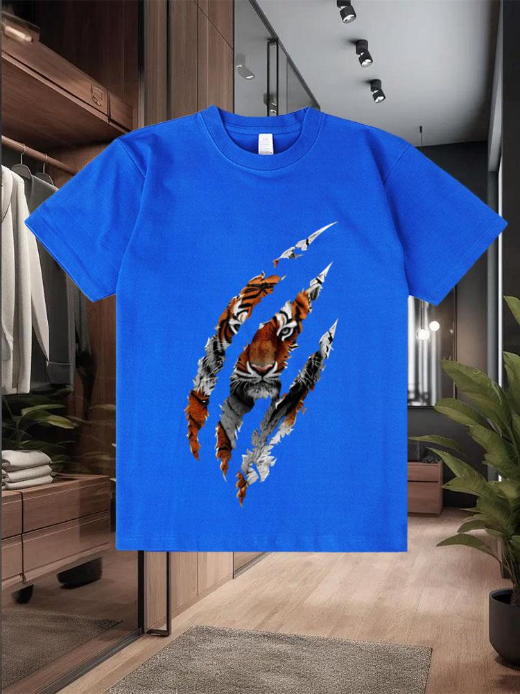 2025 New - Style Pure Cotton Men's T - Shirts  Perfect for a Trendy and Casual Summer