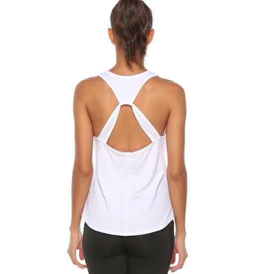 Women Loose Open Racerback U Neck Activewear Yoga Workout Fitness Vest Tank Top