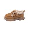 Winter Kinder Sneaker Warm Mode Mädchenschuhe Klassischer Vielseitiger Herren Sneaker Schlichte Dicksohlige Freizeitschuhe Dicke Baumwollschuhe