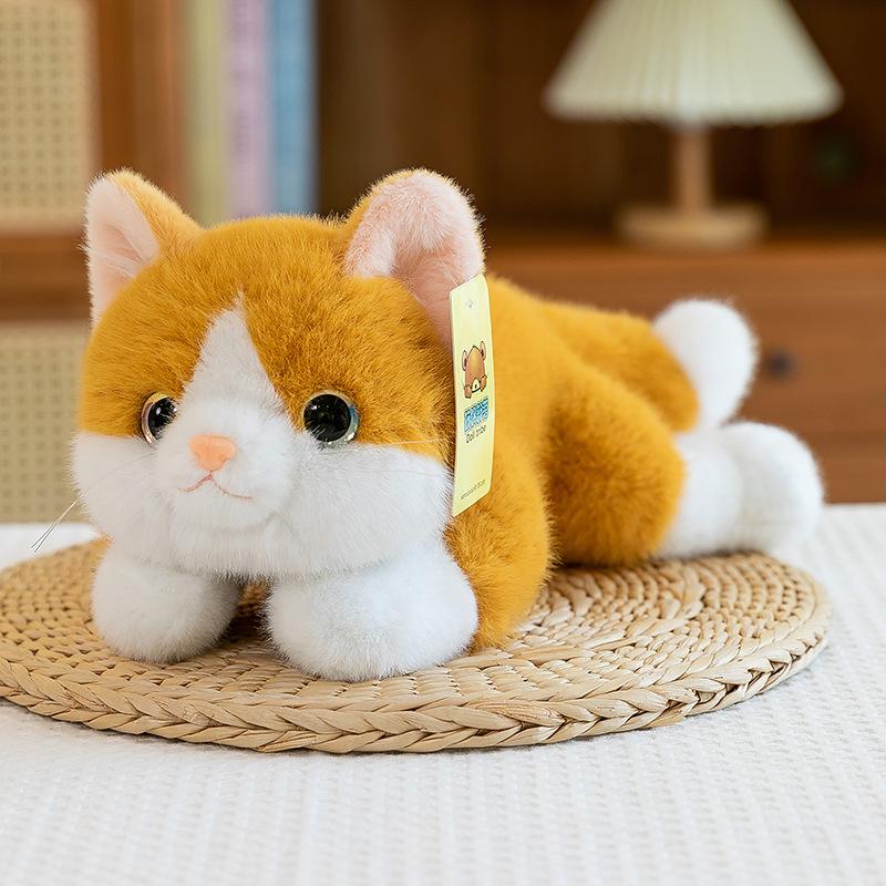 Jucării de pluș pisică drăguță, păpuși pentru copii, ornamente auto, decorațiuni drăguțe pentru casă, pernă de dormit