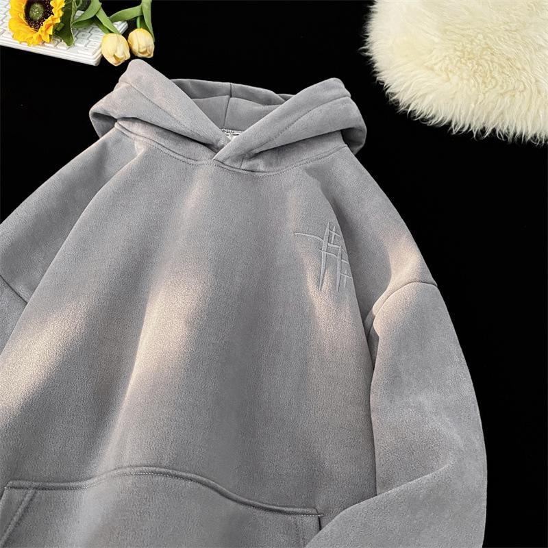 Women's Blockbuster Sweatshirt Spring and Autumn Vintage Hooded Jacket Trendy Brand Print Top