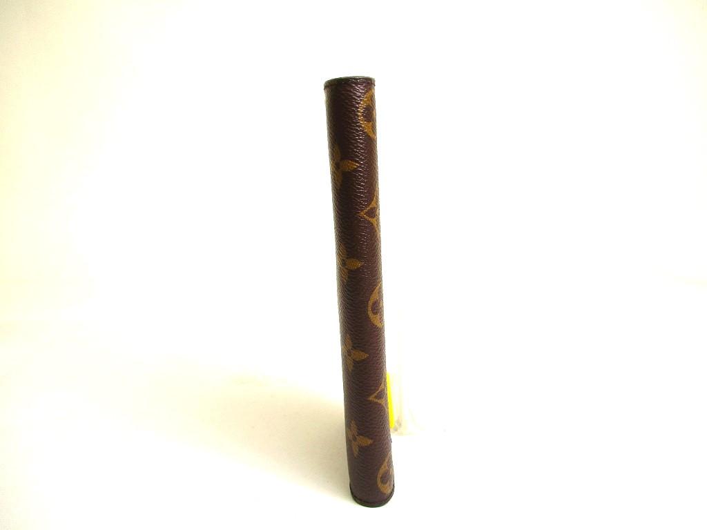 Authentic LOUIS VUITTON Monogram Flap Wallet Portefeuille Brazza NM Rubber Patch #a186  Refurbished