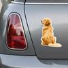 Golden Retriever Pet Dog Car Stickers Waterproof Vinyl Decals Auto Body Window Bumper Decor Motorcycle Helmet Stickers TM202