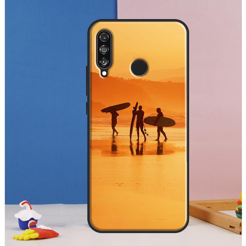 Surfer Surf Hang Loose Shak Case For Huawei Nova 12s 7i 8i 11i 12i 9 10 SE Y73 Y90 Y70 Y72 Y61 Y91 P30 P40 Lite P60 Pro