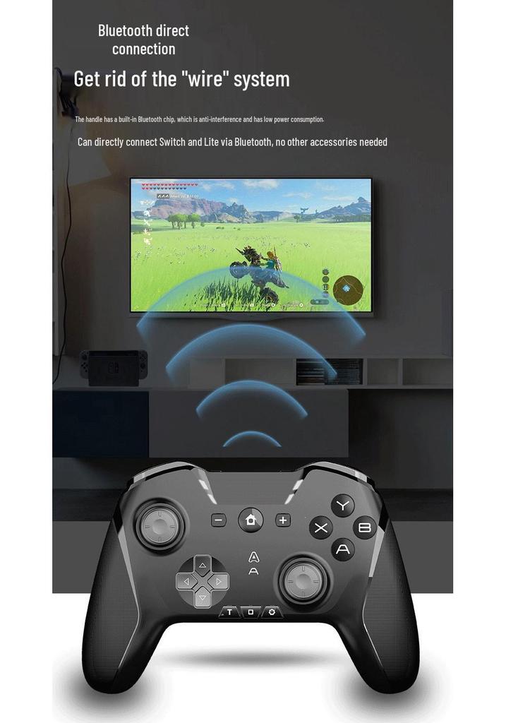 Clearance Wireless Bluetooth Game Controller for Mobile & NS Console with Wake-Up Feature HD-6500