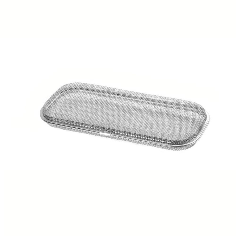 Ventilated Cutlery Cleaning Basket Stainless Steel Cutlery Box Mesh Cutlery Basket  Dishwasher