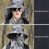 Pălării de Soare de Vară Protecție UV Pălărie de Vânătoare/Pescuit pentru Exterior Bărbați Femei Drumeții Camping Vizieră Pălărie Găleată Protecție Gât Pălărie Pescar