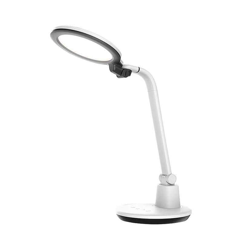 

New LED Foldable Eye Protection Learning Desk Lamp for Bedrooms Bedlamps Dormitories Study Rooms Advanced Lighting Reading білий