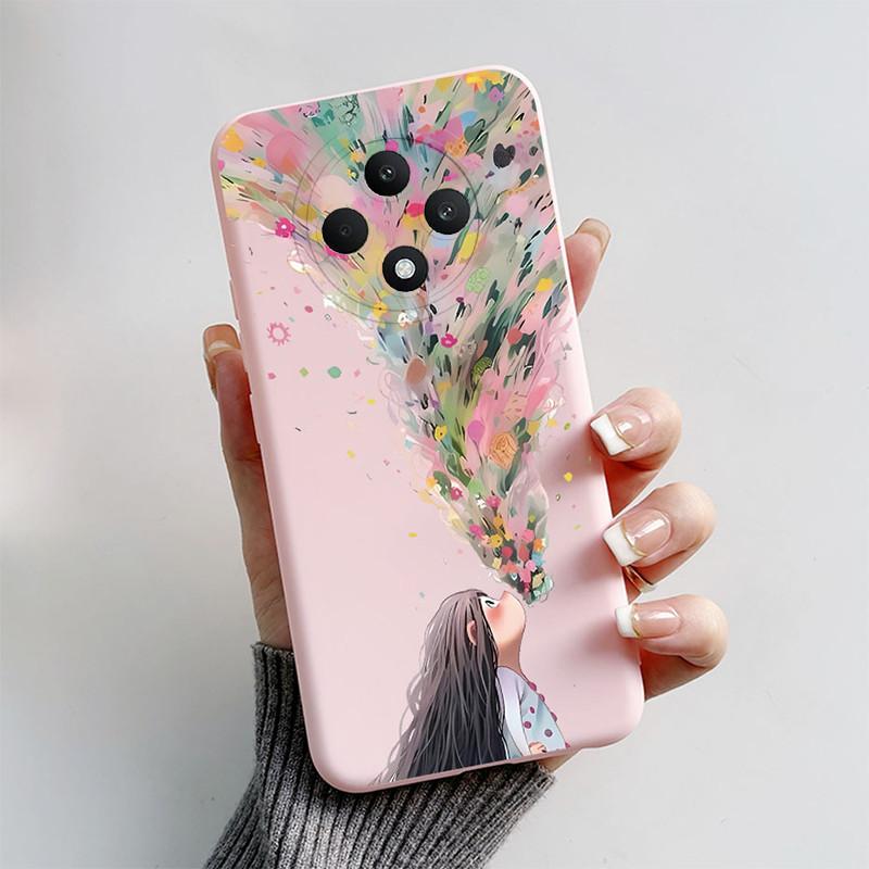 For Oppo Reno 12F 4G Case CPH2687 Cute Astronaut Painted Soft Silicone Cover For Oppo Reno12 F Reno 12 FS Reno12F 5G Case Shell