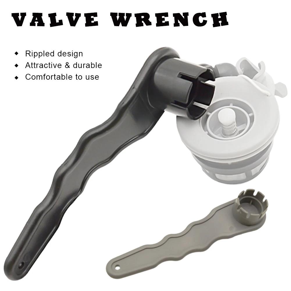 Nylon Spiral Valve Wrench with 8 Holes for Use with For Inflatable Boats Kayaks and Paddleboards Featuring Comfortable Grip