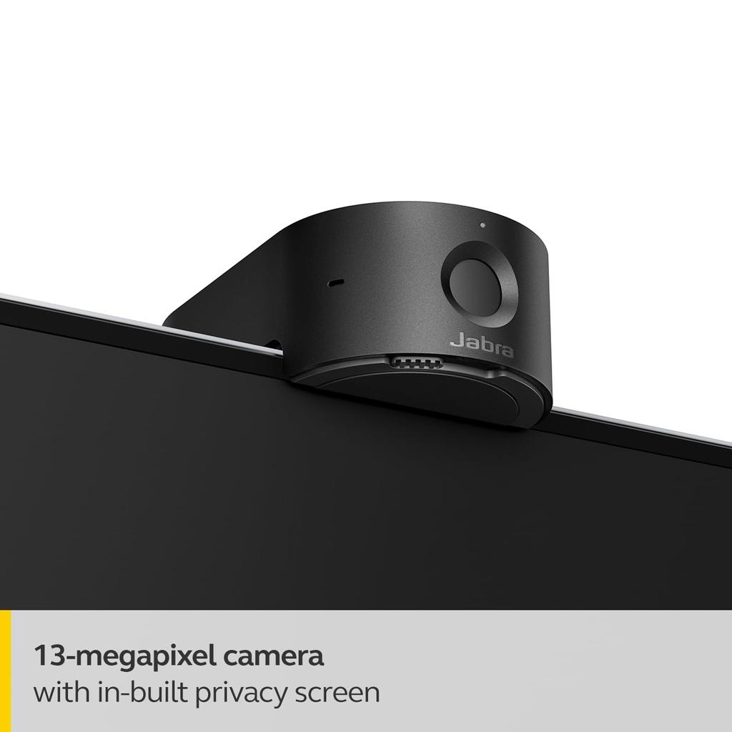 Jabra Panacast 20 Video Conferencing Webcam Year Manufacturer 4K UHD Quality Webcam Personal Video Conferencing 13 Megapixel Camera AI Auto Zoom Dual