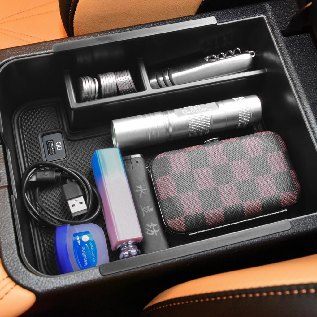 For Nissan Sentra 2020 2025 2025 2025 2025 Center Console Armrest Storage Box Center Console Organizer Tray Car ABS Storage Box