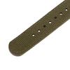Digital Sport Watch Canvas Strap Luminous Waterproof Retro Sport Watch for Outdoor Sports Green