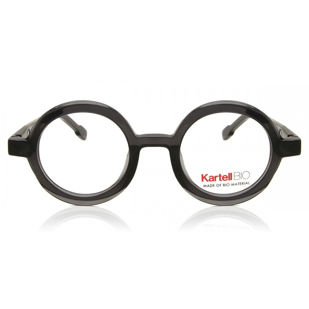 

Kartell Kl007v 01 Unisex Eyeglasses Dark Charcoal Grey/45