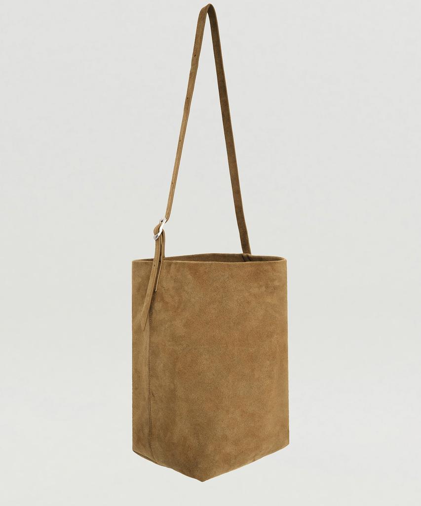 Heute Tape Tote Bag Midiem (Raw Sand)