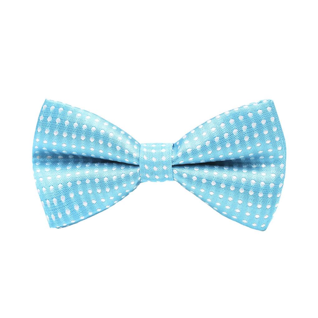 

Kids Party Wedding Bow Tie Wide Applications Adjustable Clips Dot Pre-tied Bow Tie For Girls Boys