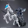 BANDAI SPIRITS 30MM Exar Vehicle (Horse Mecha Ver.) [White] 1/144 Scale Color-coded Plastic Model