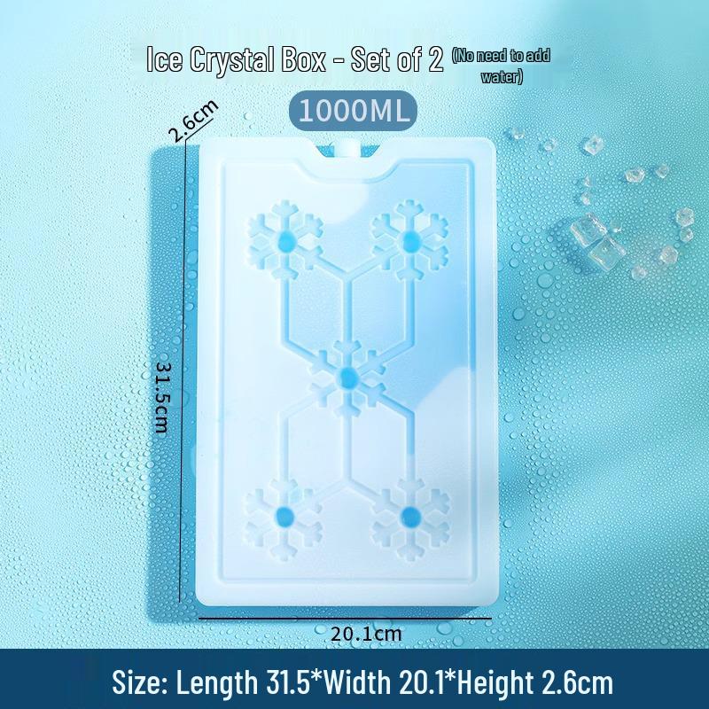 

Многоразовый охлаждающий бокс с ледяными кристаллами: Синие пакеты со льдом для сохранения свежести и контроля температуры