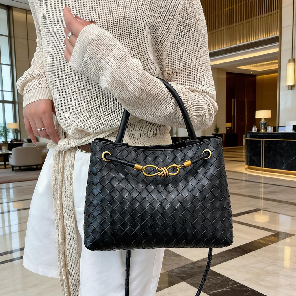 Sac Portable Grande Capacité, Sac à Bandoulière Unique Décontracté et Tendance, Sac Seau pour Trajet