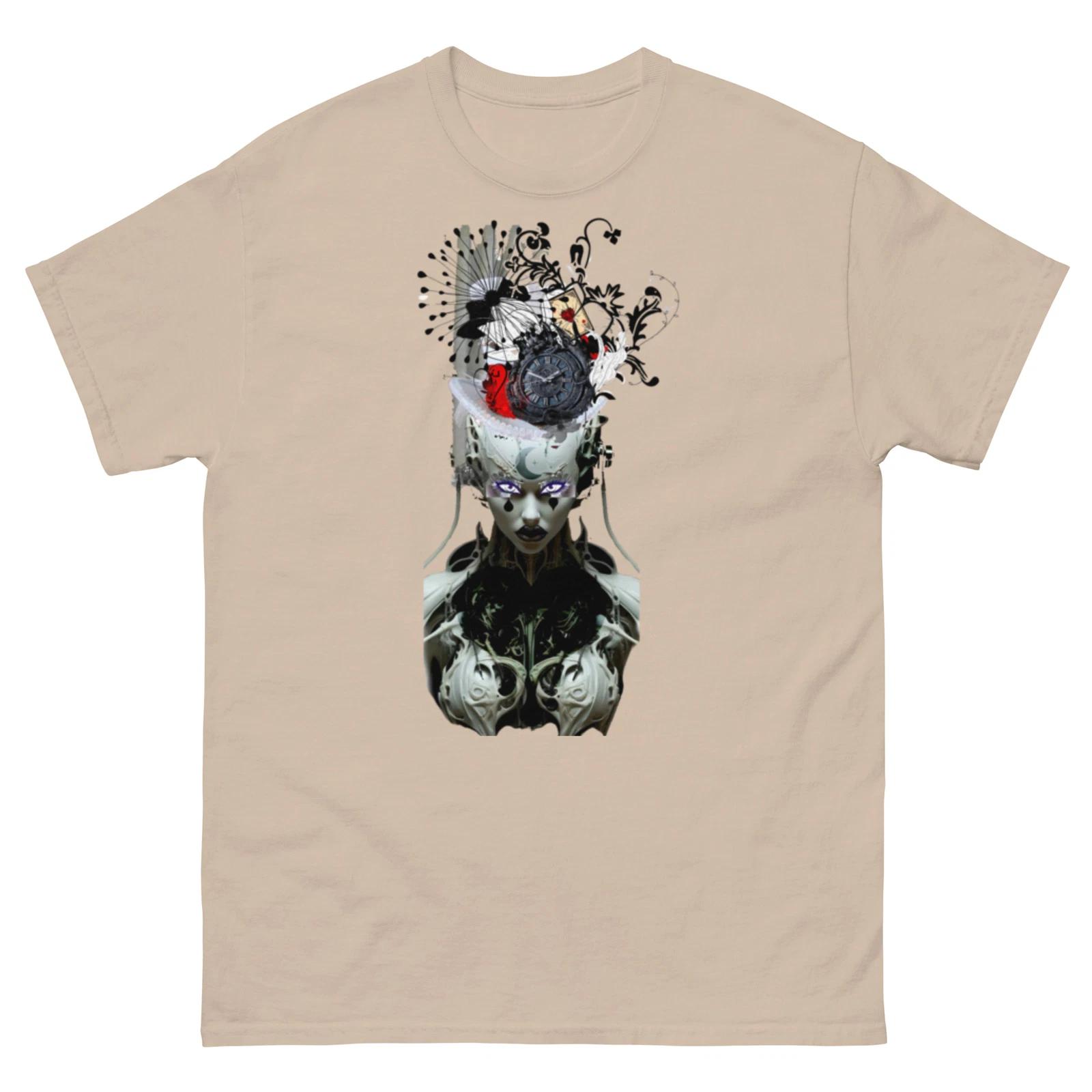 Mother Time Femme Fatale Graphic Art Adult T-Shirt (Unisex) 2XL