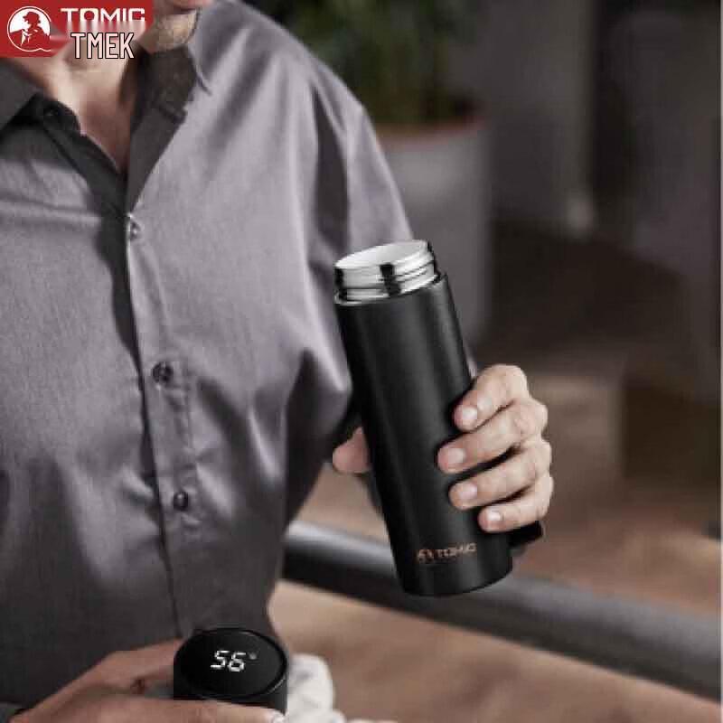 TOMIC Smart Insulated Ceramic-Lined Water Bottle