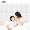 New! 3d Wall Stickers Waterproof Self Adhesive Wallpaper Wall Mat Soft Foam Cushion For Kids Bedroom