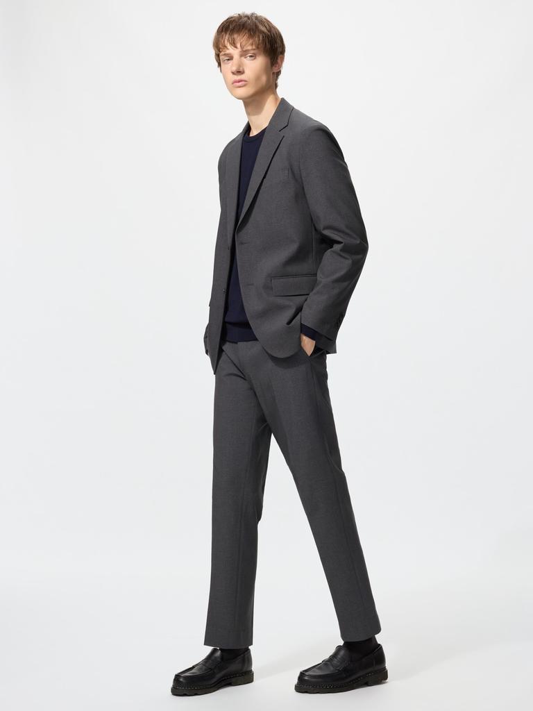 Uniqlo Japan Impressive Pants 2 Way Stretch  Wool Like  Length 70  73  76  85cm  Can Be Set Up