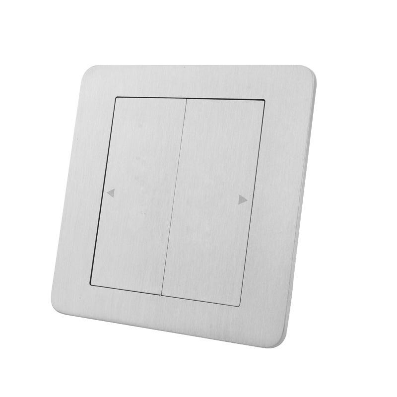 Stainless Steel Floor Socket with Dual Flip Covers, Network, USB, and Five-Hole Outlets