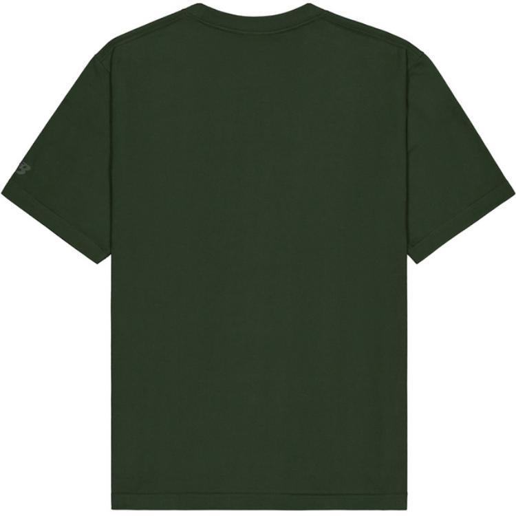 New Balance T Shirt Unisex Dark Khaki Green NEE26171