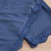 Women's Summer 3PCS Pajama Sets Solid Vest Shorts and Pants Paired with Lace Splicing for Homewear Sexy Sleepwear Sets