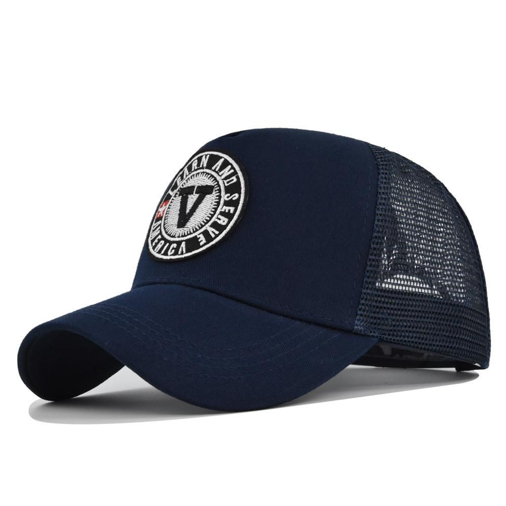 Tongue Duck Cap Vletter Embroidered Baseball Cap Curved Brim Sun Cotton Hat