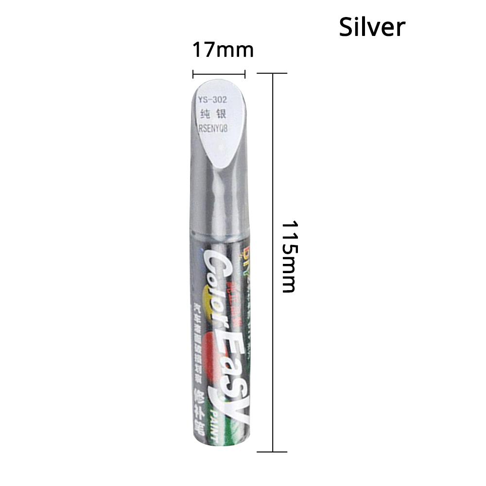 

4 цвета, автомобильная ручка для ремонта царапин, автокраска, профессиональная ручка для стайлинга автомобиля, средство для удаления царапин, для обслуживания автомобиля, товары для ухода за краской автомобиля серебряный