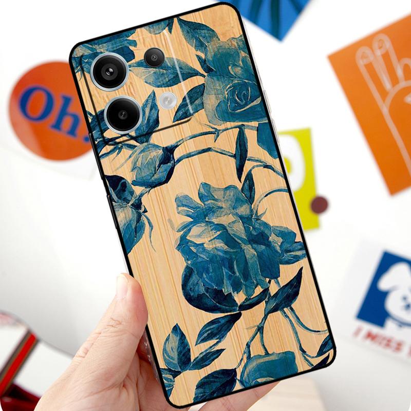 

Tree Flower Bamboo Wood Funda For Xiaomi Redmi Note 11 10 12 13 14 15 Pro Plus Case For Redmi 15 10C 13C 12C 14C 15C Redmi Note 12 Pro 5G