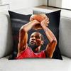 Basketball SSports Kevin DurantT Square DoubleSided Printed Pillow Case Bedroom Bedside Pillow Sofa Cushion Cover Gift