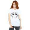 Disney Womens/Ladies Nightmare Before Christmas Jack´s Big Face Cotton Boyfriend T-Shirt