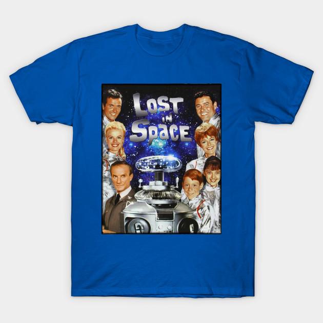 

Men Black Print T-shirt Lost In Space No-Cut Transfer Paper Print Cotton Tshirt S