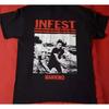 Infest Band T Shirt Black S 5xl Vn0024