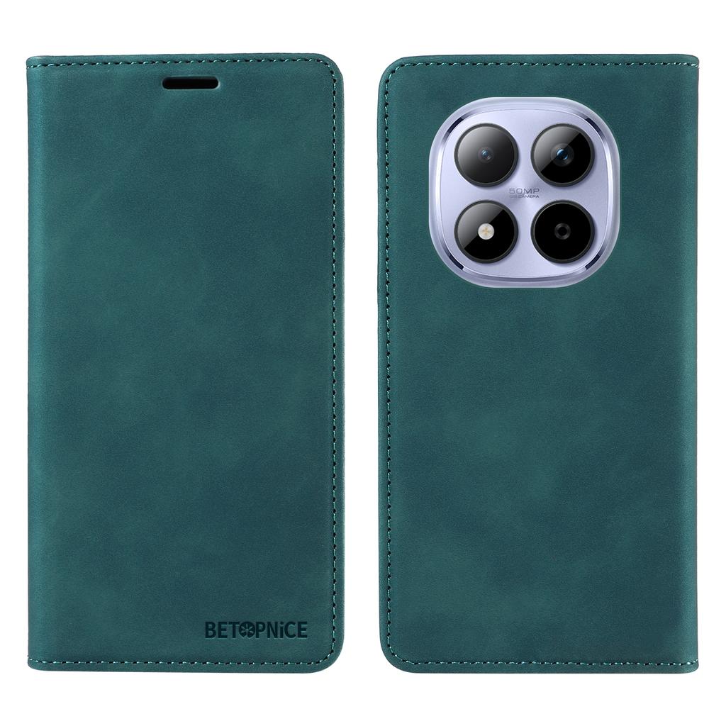 Etui dla Xiaomi Redmi Note 15 Pro 5G BETOPNICE Magnetyczne Zamknięcie Blokowanie RFID Portfel Stojak Skórzane Etui na Telefon