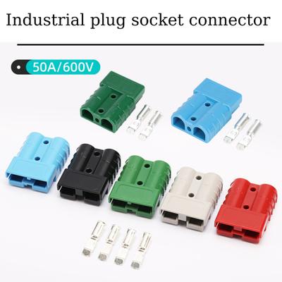 Connecteur d'alimentation de batterie 50 A, 50 A, 600 V, kit de connecteur d'adaptateur de câble de démarrage pour Anderson