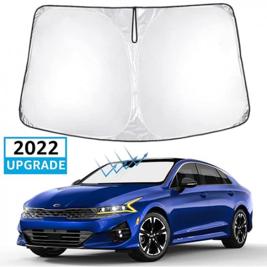For Kia EV6 Accessories Car Windshield Sun Shade Front Shield Cover Visor