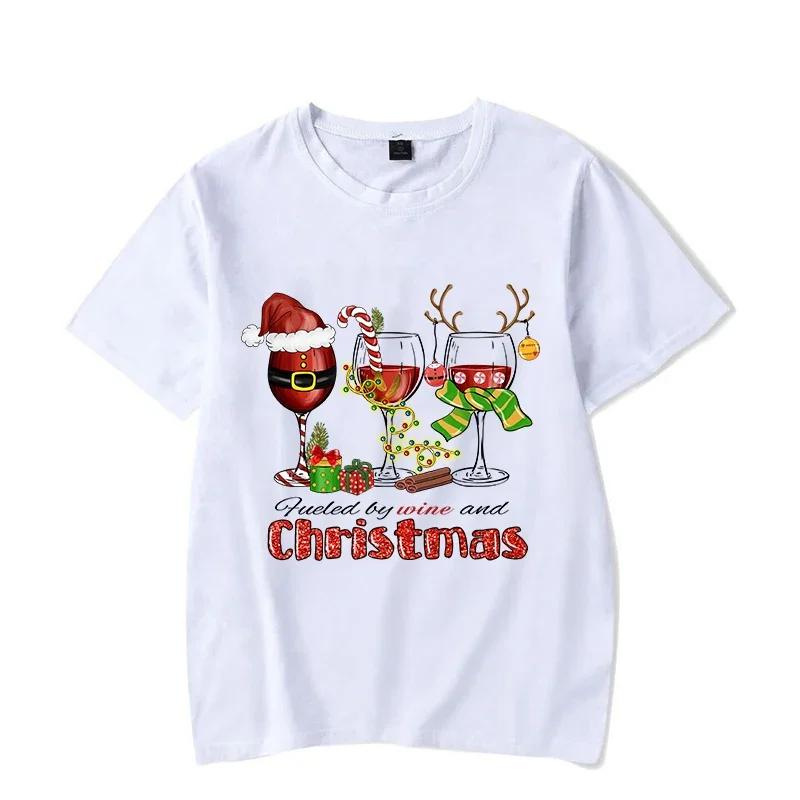 

Рождественские огни Вино Футболки Мужская футболка Рождественская футболка С Новым годом Футболка Рождественские футболки Мода Харадзюку Мужская рубашка Топы 4XL