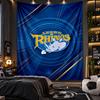 Arazzo da Appendere a Parete Stampa Leeds Rhinos Tessuto per Soggiorno Camera da Letto Decorazione Casa