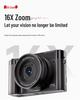 Entry-Level DC218 Student Mirrorless DSLR with 64MP HD Digital Camera