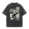 Maneskin Cotton Oversized Mneskin TShirt Washed Italian Rock Band Tee Unisex