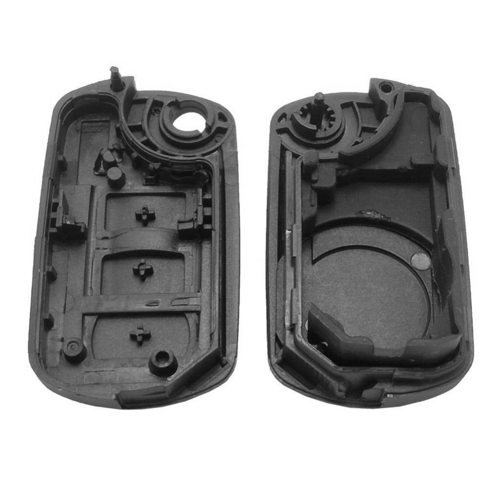 Replacement Shell Folding 3 Buttons Remote Flip Car Key Case Styling Shell for LAND ROVER Range Rover Sport LR3 Discovery