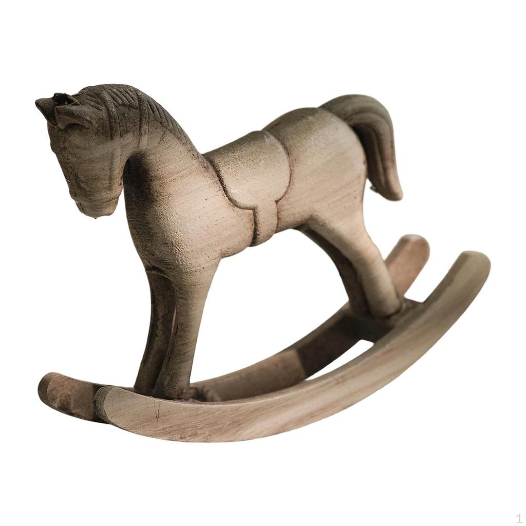Rocking Sculpture Collectible Decor Figurine Ornament for Desktop Living Room Table Centerpiece