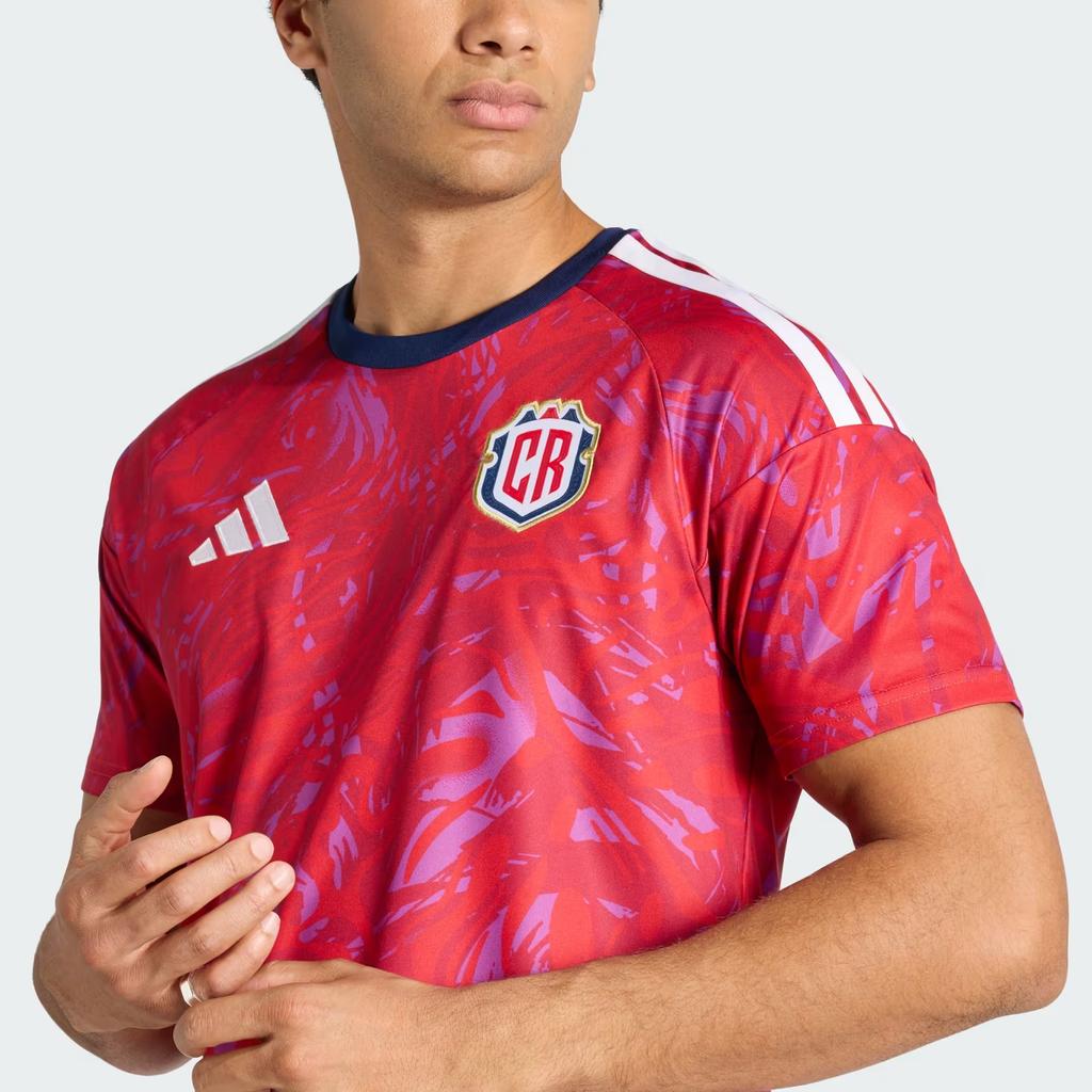 adidas Costa Rica 26 Home Jersey Collegiate Red Men Tops KA4039