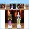 Spooky White And Gold Skeleton Halloween Decorations Perfect For Festive Atmosphere