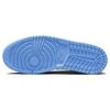 Air Jordan 1 Low University Blue Herren Sneakers Schwarz Weiß 553558-041