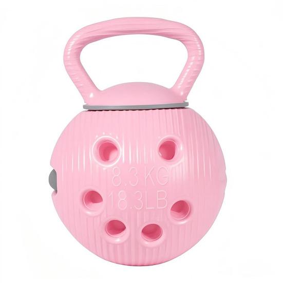 Vodou plněná kettlebell s odnímatelnou rukojetí silový trénink nastavitelná váha kettlebell muži ženy celé tělo domácí posilovna cvičení činka